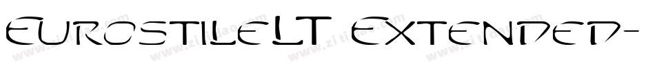 EurostileLT Extended字体转换
